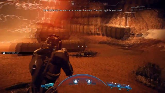 resupplying medical cache - Mass Effect Andromeda #20 @Mikesgameworld смотреть онлайн