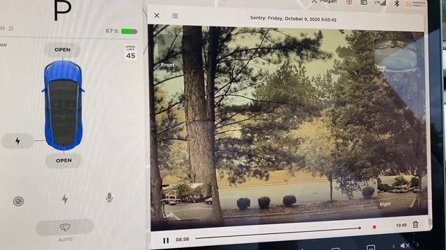 Using The Dash Camera In Model Y