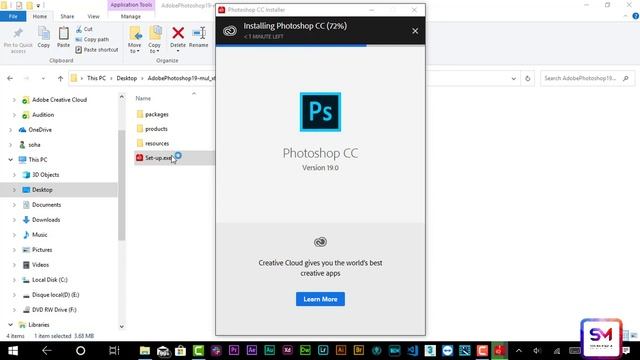 HOW TO GET ADOBE PHOTOSHOP CC FOR FREE 100% WORKING!! смотреть онлайн