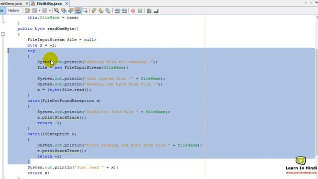 55. Checked Exception and Handle or Declare Rules and using throws Keyword in Java смотреть онлайн