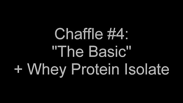 Next Level Chaffles - Six Chaffle Recipes Compared смотреть онлайн