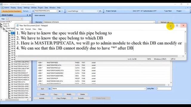 [PDMS 12.1.SP4.29]_#4 HOW TO FIT THE ERROR "READ ONLY" DB смотреть онлайн