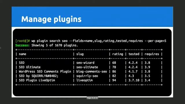 Marcos Schratzenstaller: WP-CLI for beginners смотреть онлайн
