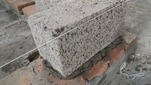 ? Кладка УГЛА из Пустотелых Цементно-Песчаных блоков своими руками. Строим Дом-Бюджет эконом часть