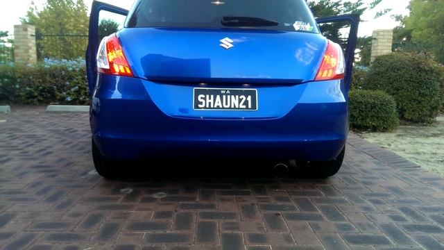 Suzuki Swift 2012 zc72s 1.4L ccustom exhaust смотреть онлайн