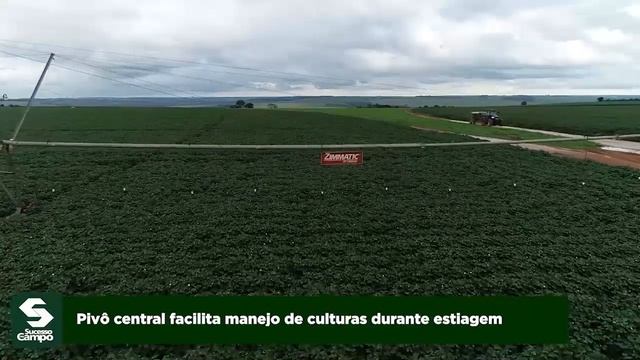 Pivô Central facilita o manejo de culturas durante a estiagem смотреть онлайн
