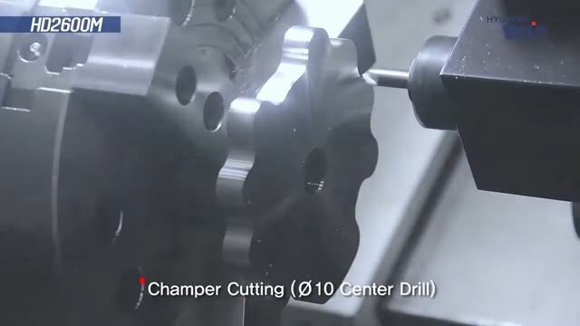 Hyundai Wia HD2600M Turning Center from Hillary Machinery смотреть онлайн