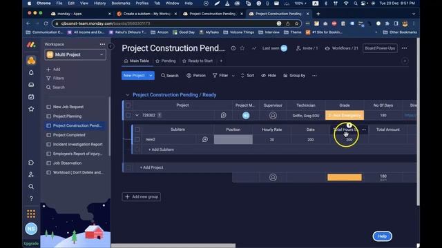 Creating subitem with column values in Monday.com Using API смотреть онлайн