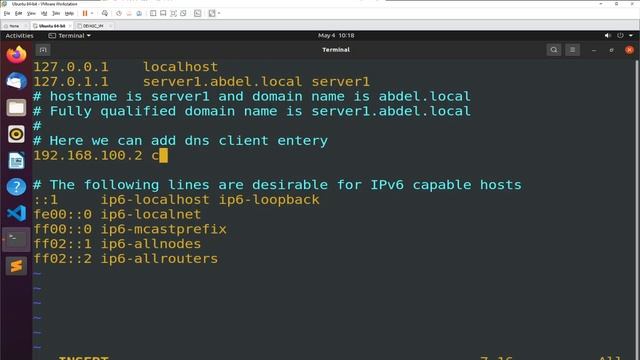 How to configure a hostname and dns domain name on Linux Ubuntu Server смотреть онлайн