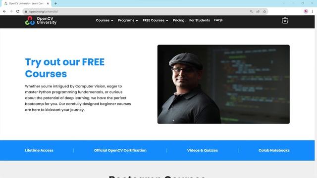 Welcome to OpenCV University: Your Compass in the AI Universe ? смотреть онлайн