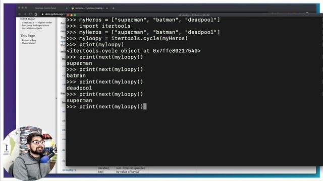 Python intermediate stuff for iteration смотреть онлайн