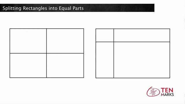 Splitting Rectangles into Equal Parts (1.G.3) смотреть онлайн