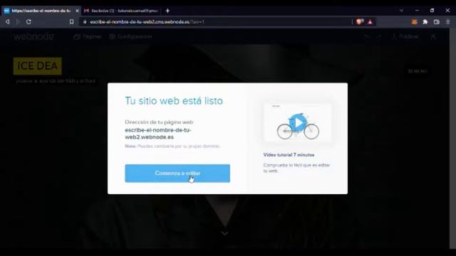 Como crear tu pagina web en menos de 5 minutos con webnode смотреть онлайн