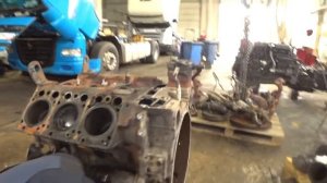 Двигатель OM501 LA Mercedes Actros (первый капитальный ремонт) - пробег 1.5 млн