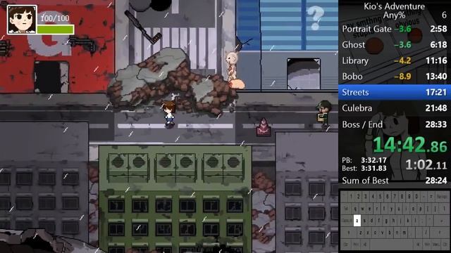 Kio's Adventure: Any% Speedrun: 28:11 (WR) смотреть онлайн
