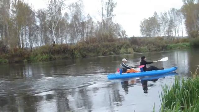 2х местный БайКат на Миассе, осень 2016 смотреть онлайн