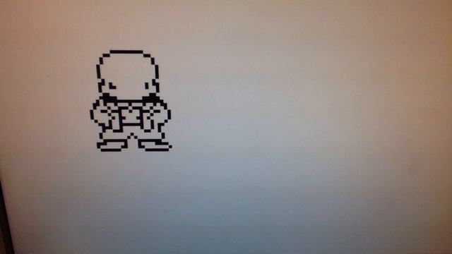 Undertale sans pixel art animation смотреть онлайн
