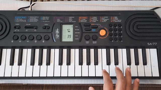 Kaise Hua Song on Piano | Shahid Kapoor | Kabir Singh | Casio SA 77 смотреть онлайн