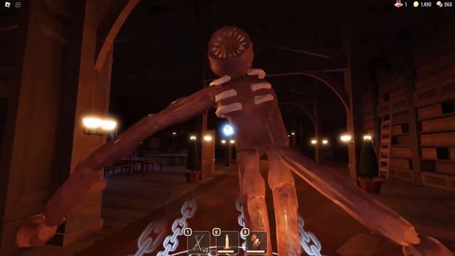 Roblox Doors - Using the crucifix on the Figure! смотреть онлайн