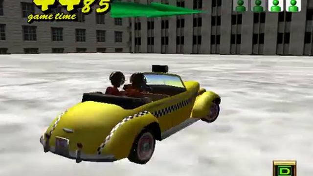 Прохождение Crazy Taxi 2 серия 4 (Хардкор повышается) смотреть онлайн