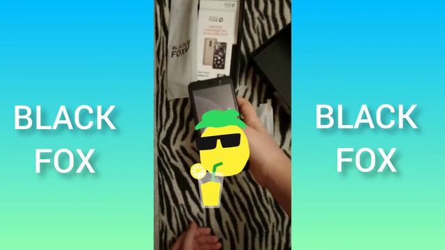 Распаковка смартфона BLAC FOX B4 NFC смотреть онлайн