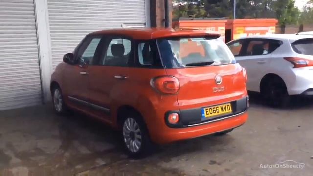 FIAT 500L POP STAR RED 2016 смотреть онлайн
