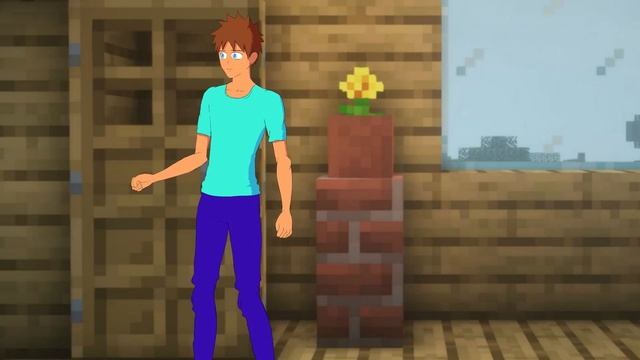 Steve & Alex VS Nether Monsters | Minecraft anime ep4 смотреть онлайн