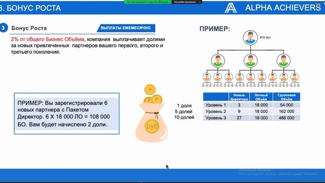 Презентация компании и маркетинг-план Alpha Achievers. Спикер: мировая легенда МЛМ Ата Мамедов. смотреть онлайн