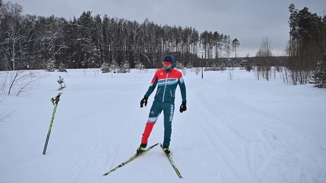 Коньковый ход - исправление ошибок в работе ног! смотреть онлайн