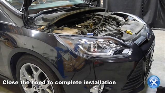 Ford Focus Headlights - Spec-D Projector Headlights with LED Strip w/ DRL - How to Install DIY смотреть онлайн