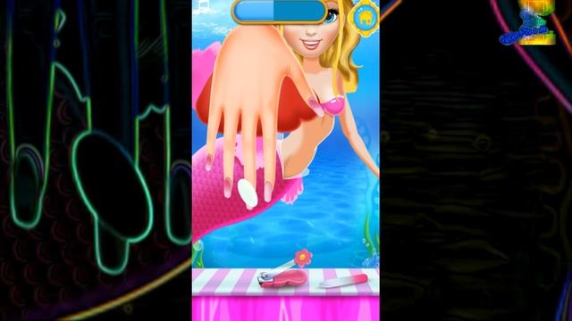 Magic Mermaid Makeover - Princess Spa - Android gameplay Movie apps best Film Video Game Teenagers смотреть онлайн
