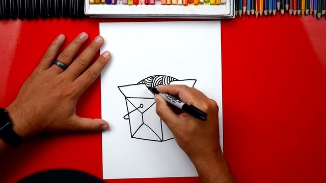 How To Draw A Takeout Box смотреть онлайн