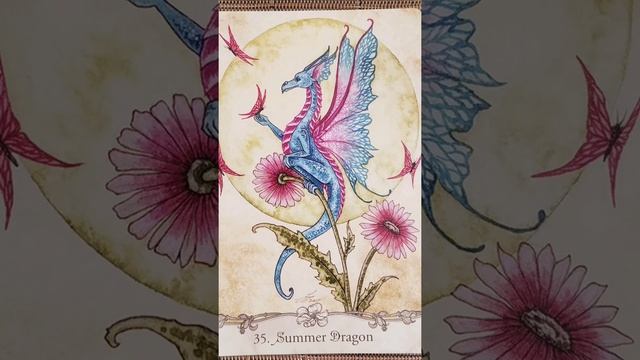 Summer Dragon (35) ? Fairy Wisdom Oracle card meaning смотреть онлайн