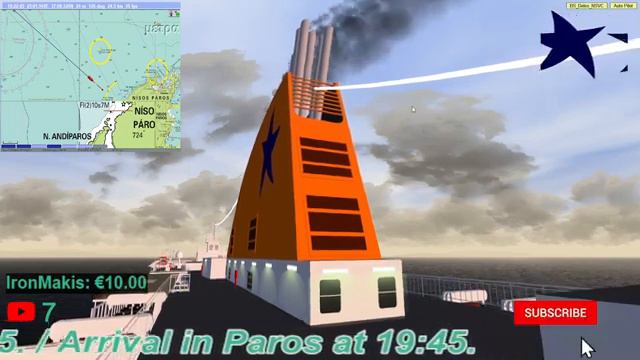 Virtual Sailor NG || 👉Visit Cyclades Islands⛅‼️ смотреть онлайн