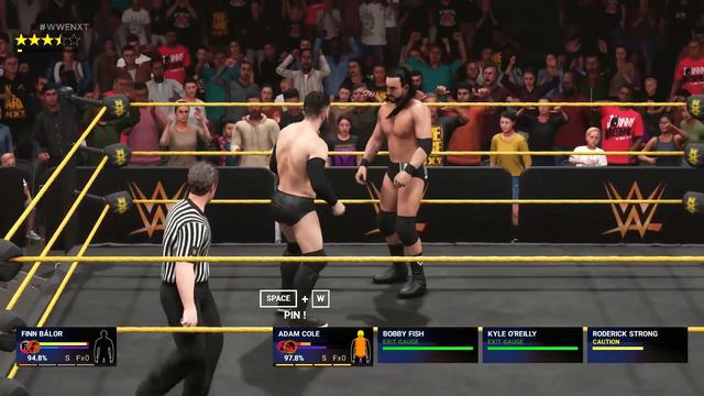 Adam Cole vs Finn Balor for The NXT Championship at NXT 2019 (WWE 2K19) смотреть онлайн