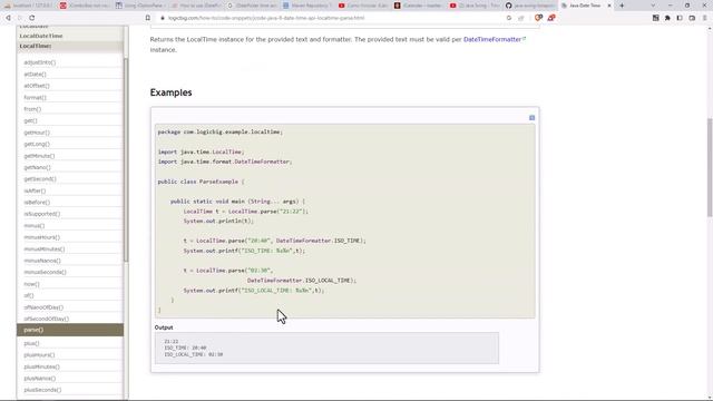 Java Curso: 437 Intento de Conversión de un String a un Objeto LocalDateTime смотреть онлайн