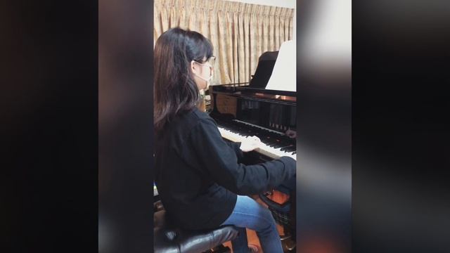 秋のスケッチ/ギロック　中学1年生　Autumn Sketch / Gillock 　Eighth grade　Piano lessons смотреть онлайн
