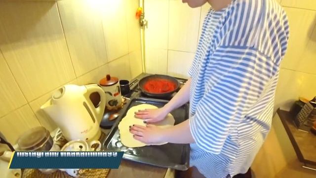 Рецепт итальянской Пиццы/Pizza. Домашний Влог в Украине смотреть онлайн