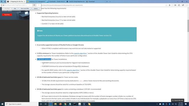 Installing Ansible Tower on a Windows Machine using VirtualBox смотреть онлайн