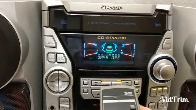 SHARP CD-BP2000 MINI COMPONENT SYSTEM смотреть онлайн