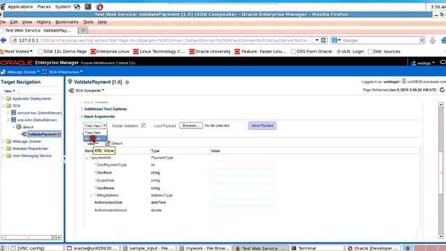 ValidatePayment Demo with OSB 12c and DB Adapter смотреть онлайн
