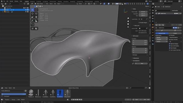 Blender - Sketch to 3D смотреть онлайн