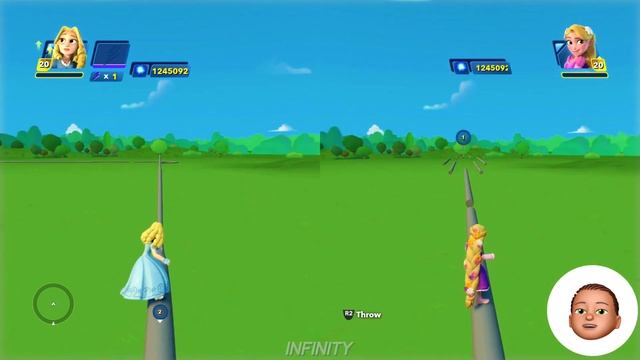 Checkers | Alice Wonderland vs Rapunzel Tangled | Disney Princesses | Disney Infinity Gameplay смотреть онлайн