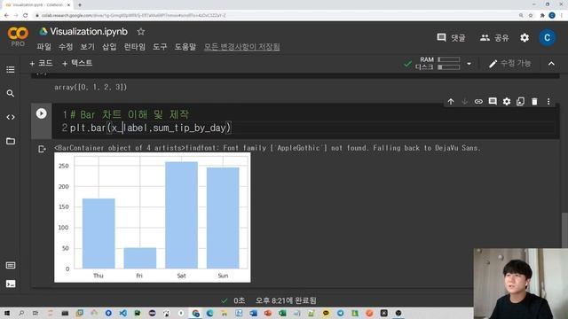 [python] matplotlib과 seaborn 라이브러리를 활용한 데이터 시각화 (#3_1) смотреть онлайн