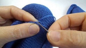 Как пришить карман в вязаном изделии.