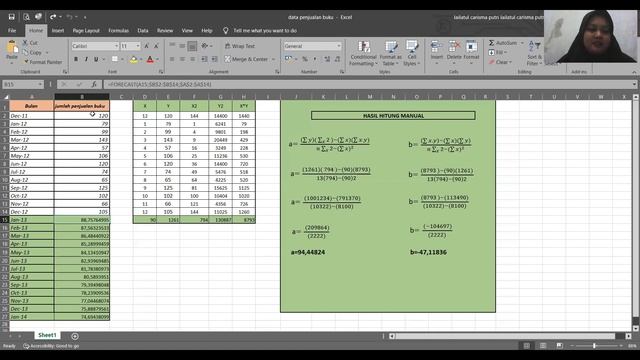 cara menghitung data forcesting EXEL !!! dan import EXCEL ke PYTHON смотреть онлайн
