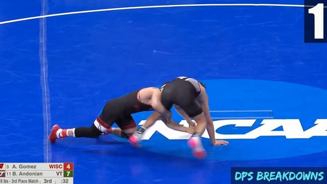 Austin Gomez Bodylock Transitions (NCAA Film Study)