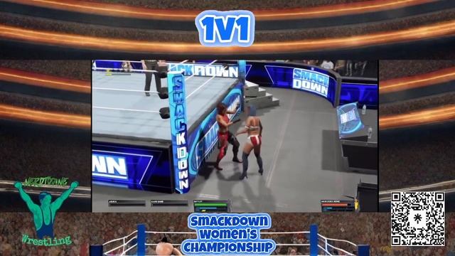 WWE Women's Smackdown Championship Match (Mone Vs Bayley)