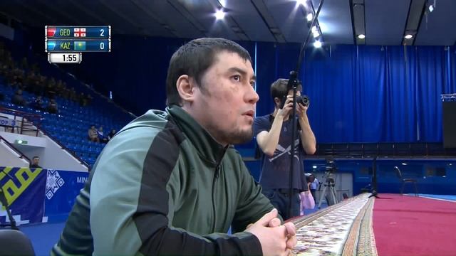 KUPATADZE (GEO) vs AIDYINBAI (KAZ). International SAMBO Tournament. Belarus 2020 смотреть онлайн