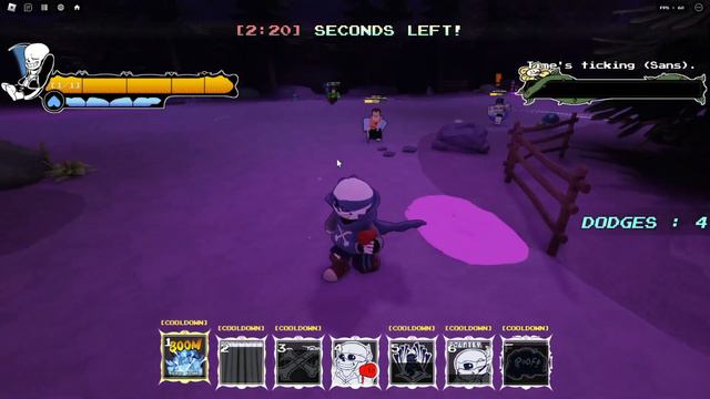 Undertale Final Showdown Crossbones Gameplay (3 rounds) смотреть онлайн